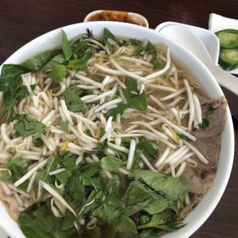 M Noodle & Cafe - This is #9. So so good....I had already added the bean spouts, basil, Jalepanos and lime.....delicious. - Vietnamese Near Me - Gilroy, California