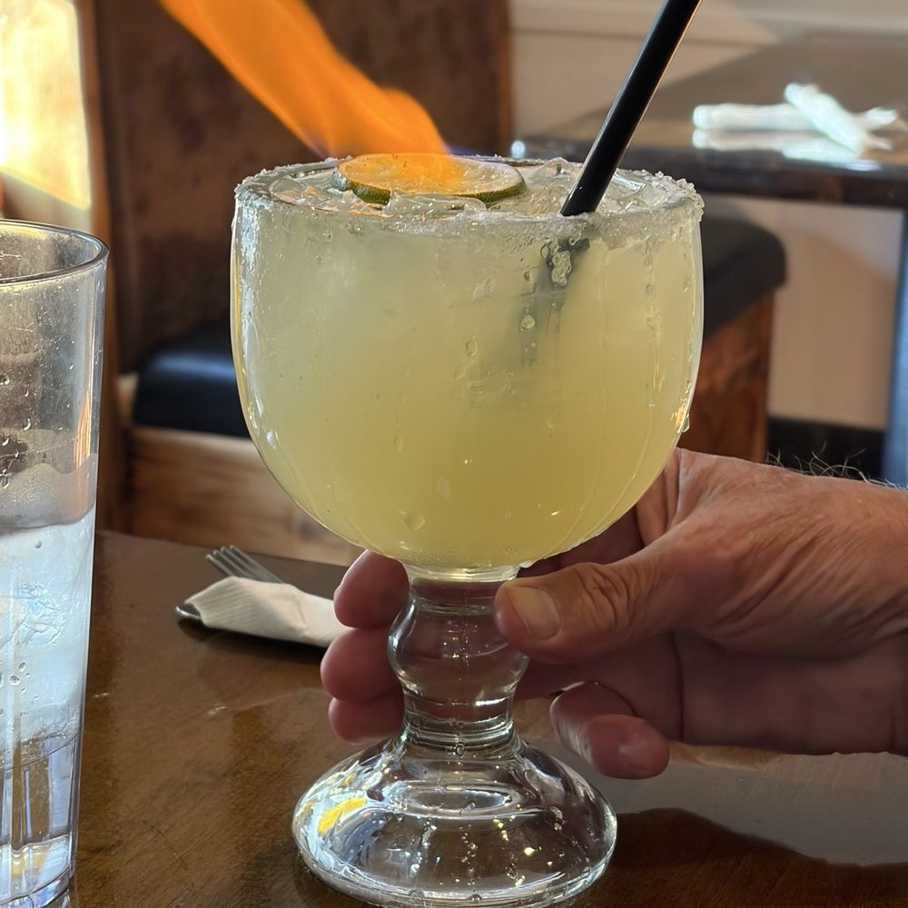 Cadillac Margarita in fire Cadillac Margarita in fire