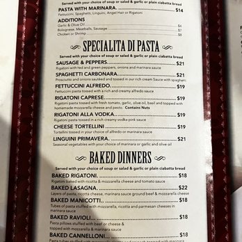 Poppys Italiano - Pasta menu - Italian Near Me - St. Augustine, Florida Poppys Italiano - Pasta menu - Italian Near Me - St. Augustine, Florida