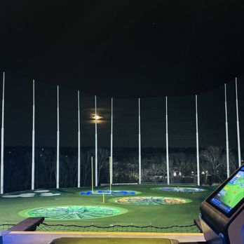 Topgolf - Beautiful moon at a beautiful place! - New American Near Me - Overland Park, Kansas