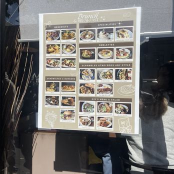 Four Chairs - Menu and they have a beautifully made menu if you use their QR code - Breakfast & Brunch Near Me - San Francisco, California