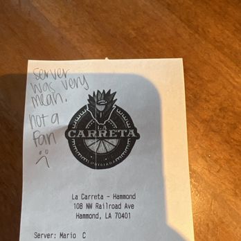 La Carreta - Mexican Near Me - Hammond, Louisiana