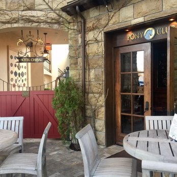 Pony Club Bar - Outdoor seating. - Wine Bars Near Me - Paso Robles, California Pony Club Bar - Outdoor seating. - Wine Bars Near Me - Paso Robles, California