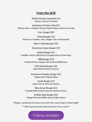 Menu photo 4 Mc Govern's Tavern Newark, NJ Menu photo 4 Mc Govern's Tavern Newark, NJ