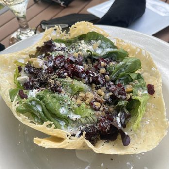Luciano's - Cranberry salad in parmesan cheese bowl - Italian Near Me - Mulvane, Kansas