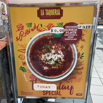 La Taqueria - Almost got the pozole, but it was a hot day and came inside the mall to stay cool - Mexican Near Me - Las Vegas, Nevada