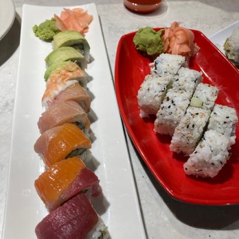 Bloom - Rainbow roll and California roll - Sushi Bars Near Me - Globe, Arizona