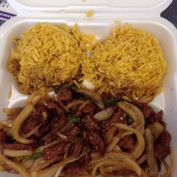 Mongolian beef.  -Spring rolls are better than egg rolls. -Hot and sour soup - lot of flavor *** white rice, always.