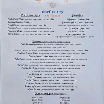 Maggie's Super Fry - 10/31/2025 menu page 1 - Seafood Near Me - Strasburg, Virginia Maggie's Super Fry - 10/31/2025 menu page 1 - Seafood Near Me - Strasburg, Virginia