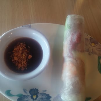 Saigon Cafe - Spring roll and chicken pho - Vietnamese Near Me - Bluffton, South Carolina