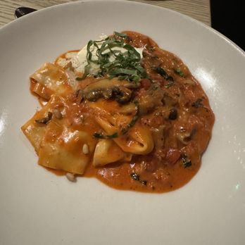 Pasta Moon - Pappardelle Pancetta - Italian Near Me - Half Moon Bay, California Pasta Moon - Pappardelle Pancetta - Italian Near Me - Half Moon Bay, California