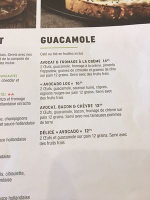 Menu photo 5 Ben & Florentine Cowansville, QC