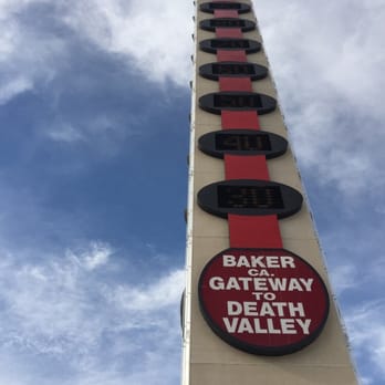 World's Tallest Thermometer - Landmarks & Historical Buildings Near Me - Baker, California World's Tallest Thermometer - Landmarks & Historical Buildings Near Me - Baker, California