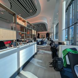 Air France Sky Team Lounge Gate M18 - View of the lounge