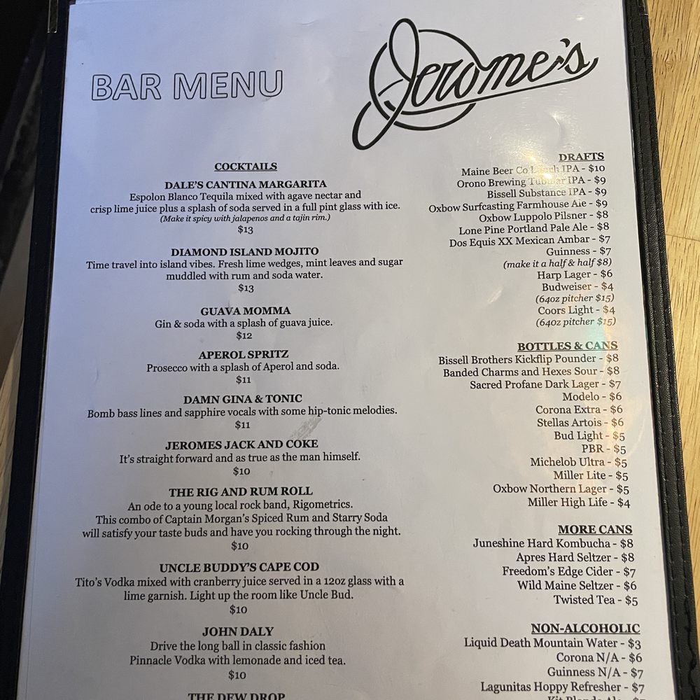 Jerome's - Sports Bars Near Me - Portland, Maine Jerome's - Sports Bars Near Me - Portland, Maine