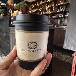 L * classic Vietnamese coffee with condensed milk L * classic Vietnamese coffee with condensed milk