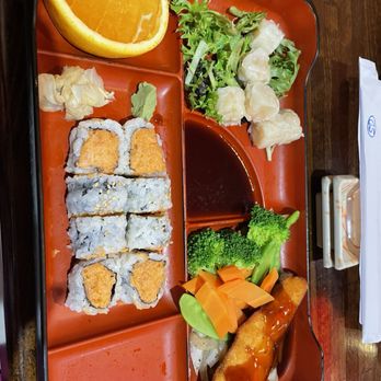 Yamasho Sushi Steakhouse - Salmon bento - Japanese Near Me - Syracuse, New York