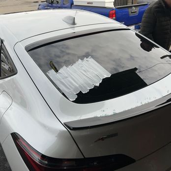 Tocas Auto Glass - Broke back window - Auto Glass Services Near Me - Stockton, California Tocas Auto Glass - Broke back window - Auto Glass Services Near Me - Stockton, California