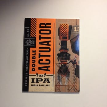 Bottle Logic Brewing - The Double Actuator. Great Art - Breweries Near Me - Anaheim, California Bottle Logic Brewing - The Double Actuator. Great Art - Breweries Near Me - Anaheim, California
