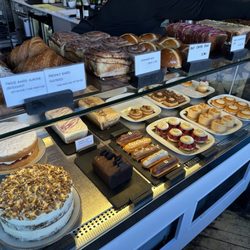 Toast Wine Café - Sweets on display