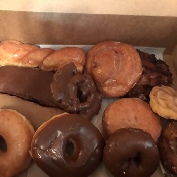 Happy Donuts - What the staff recommended on a dozen :) - Donuts Near Me - Puyallup, Washington Happy Donuts - What the staff recommended on a dozen :) - Donuts Near Me - Puyallup, Washington