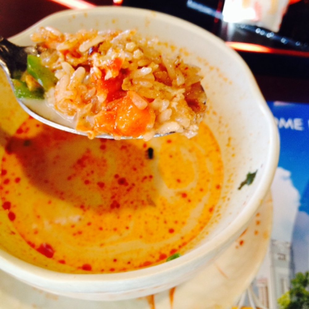 Thai Palace - I'm such an innovator: Dunk your rice in the coconut soup, trust me! - Thai Near Me - Bloomfield, Connecticut Thai Palace - I'm such an innovator: Dunk your rice in the coconut soup, trust me! - Thai Near Me - Bloomfield, Connecticut