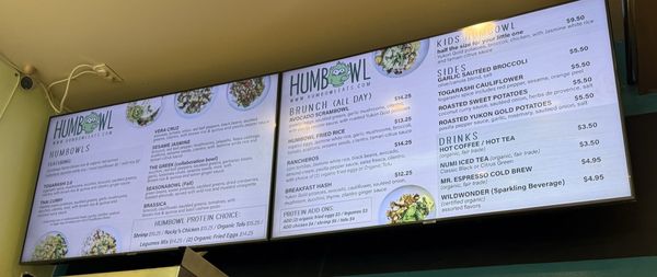 Menu photo 1 Humbowl Berkeley, CA
