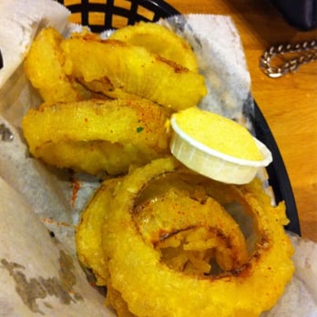 Fat Bao - Fat onion rings with tiny side of sauce... - Chinese Near Me - Houston, Texas Fat Bao - Fat onion rings with tiny side of sauce... - Chinese Near Me - Houston, Texas