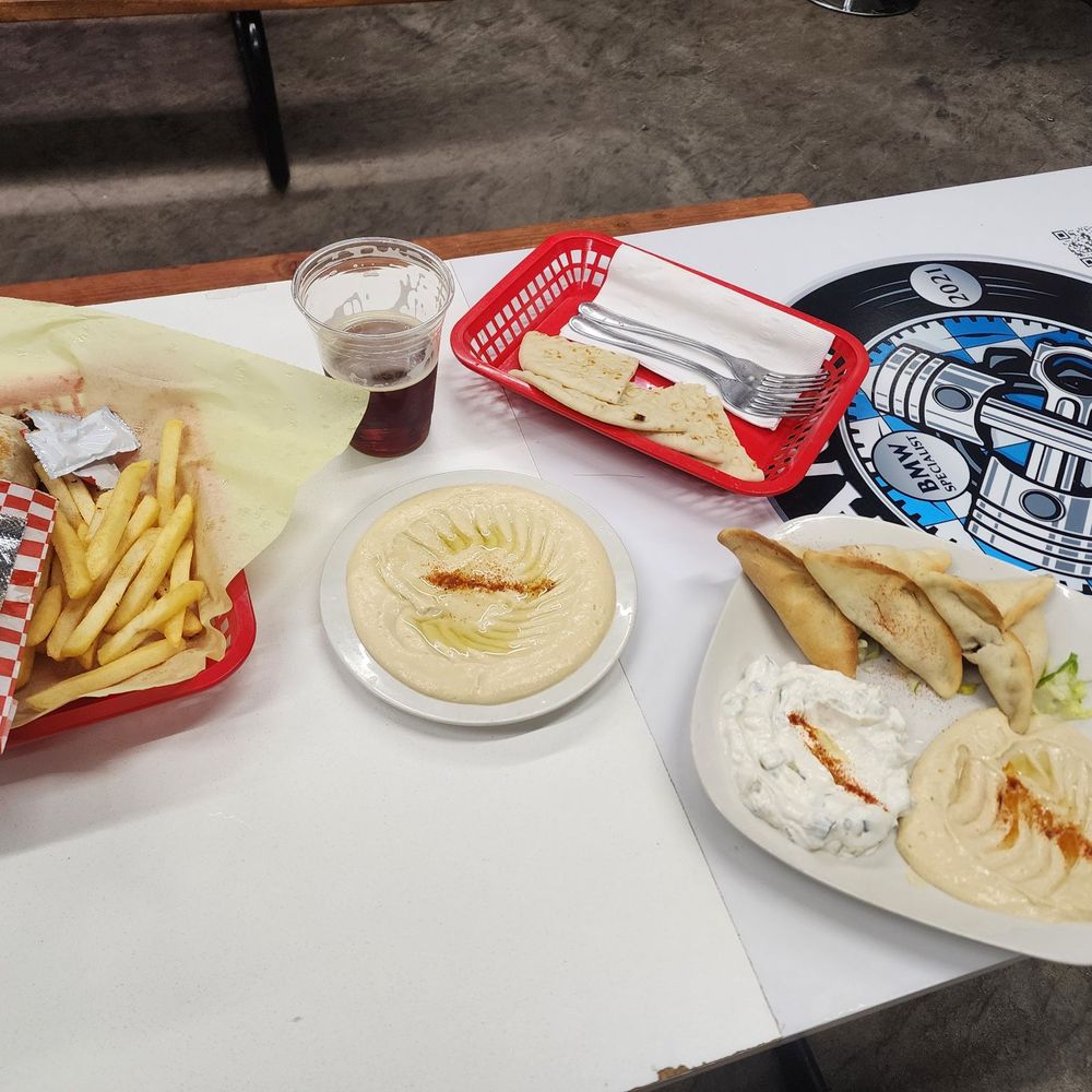 Thr yummy spread. Everything was so good, no really...