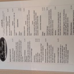 Menu Menu