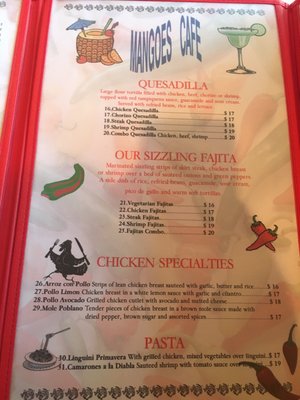 Menu photo 4 Mangoes Mexican Bar & Grill Bethpage, NY