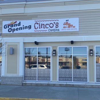 Cinco’s Cantina - the front of the restaurant - Mexican Near Me - Epping, New Hampshire