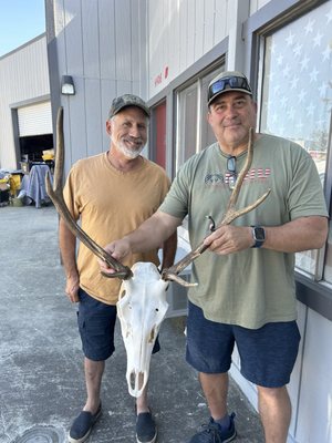 Recent Projects - Hours by appointment only. North American Big & Small Game, African Big Game, Horses, Birds, Fish, Domestic Animals, repairs. We offer Taxidermy Instruction too! Recent Projects - Hours by appointment only. North American Big & Small Game, African Big Game, Horses, Birds, Fish, Domestic Animals, repairs. We offer Taxidermy Instruction too!