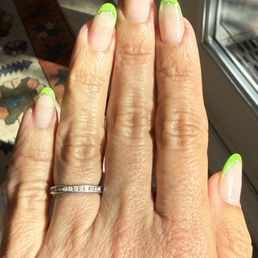 My gorgeous gel builder nails by Jenny!