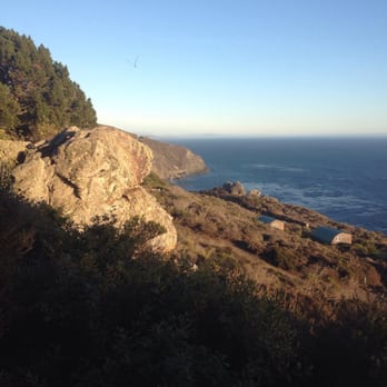 Treebones Resort - View south from yurt #9 - Resorts Near Me - Big Sur, California Treebones Resort - View south from yurt #9 - Resorts Near Me - Big Sur, California