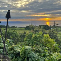 Heavenly Hawaiian Farms - Sunset View from Farm