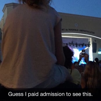 Mizner Park Amphitheater - I guess this isn't a safety issue then? - Stadiums & Arenas Near Me - Boca Raton, Florida