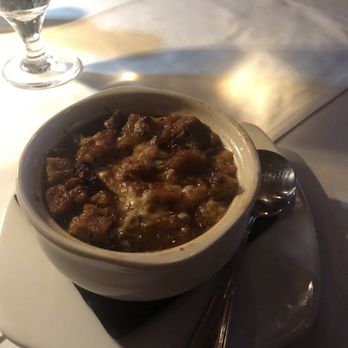 Enoteca Rossa - Onion soup onion and soggy croutons - Italian Near Me - Bellaire, Texas