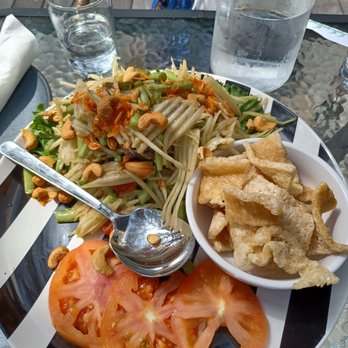 Super Sap's - Som Tum ( papaya salad ), $15. - Thai Near Me - Cedar Park, Texas Super Sap's - Som Tum ( papaya salad ), $15. - Thai Near Me - Cedar Park, Texas