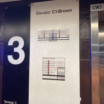 United Airlines - Elevator C1-Brown. Oh boy. - Airlines Near Me - Houston, Texas United Airlines - Elevator C1-Brown. Oh boy. - Airlines Near Me - Houston, Texas