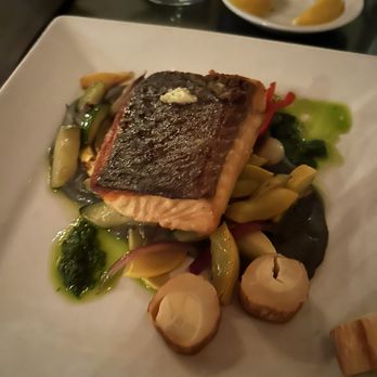 Perch - Pan Roasted Salmon - Lounges Near Me - Los Angeles, California Perch - Pan Roasted Salmon - Lounges Near Me - Los Angeles, California