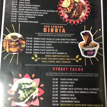 Dona Leti’s - Menu - Mexican Near Me - Houston, Texas