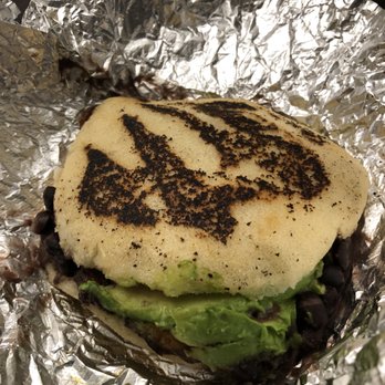 Quiero Arepas - Black bean and avocado - Venezuelan Near Me - Denver, Colorado
