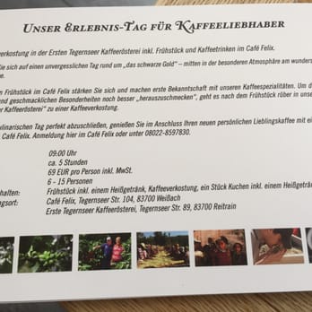 Erste Tegernseer Kaffeerösterei - Coffee & Tea Near Me - Kreuth, BY Erste Tegernseer Kaffeerösterei - Coffee & Tea Near Me - Kreuth, BY