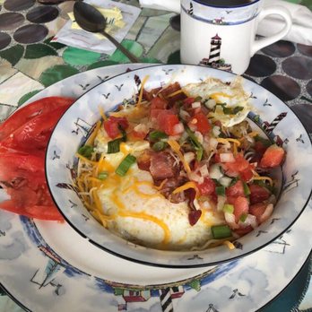 Anastasia Kitchen - Breakfast bowl with a side of tomatoes - Diners Near Me - Saint Augustine, Florida