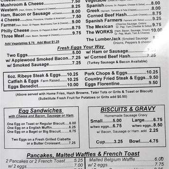 Dottie's Restaurant - Inside Left of Menu - American Near Me - Palm Bay, Florida