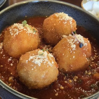The Butcher's Grille - Mac and cheese balls - Middle Eastern Near Me - Houston, Texas The Butcher's Grille - Mac and cheese balls - Middle Eastern Near Me - Houston, Texas