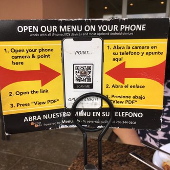 Killian Cafe & Grill - QR code menus prevent virus spread - Breakfast & Brunch Near Me - Miami, Florida