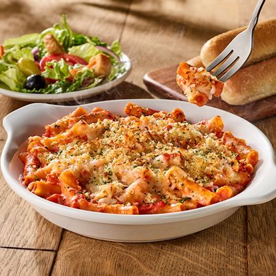 Photo of Olive Garden Italian Restaurant - Sterling, VA, US. Five Cheese Ziti al Forno: Oven baked blend of Italian cheeses, pasta and our signature homemade five cheese marinara.