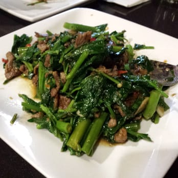 Facing East - Sauteed veggies with lamb - Chinese Near Me - Bellevue, Washington